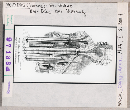 Vorschaubild Poitiers: Saint-Hilaire, Vierung, Nordwestecke 